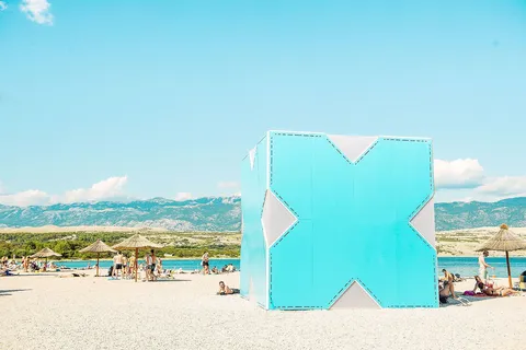 Zrće Beach, Pag, Croatia